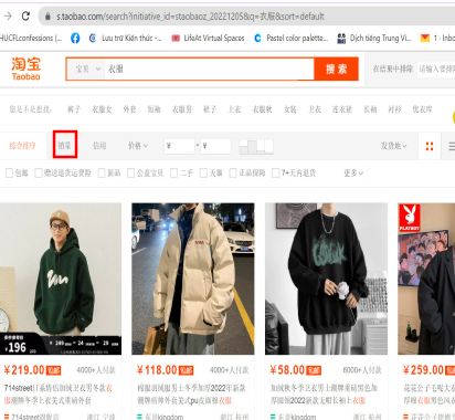 Cách tìm sản phẩm HOT Trend trên Taobao để tìm kiếm cơ hội kinh doanh