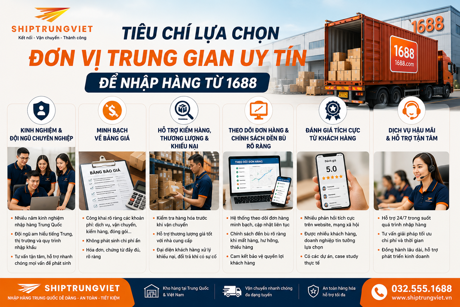 Mua hàng 1688 qua trung gian cần lưu ý gì khi nhập hàng Trung Quốc kinh doanh?