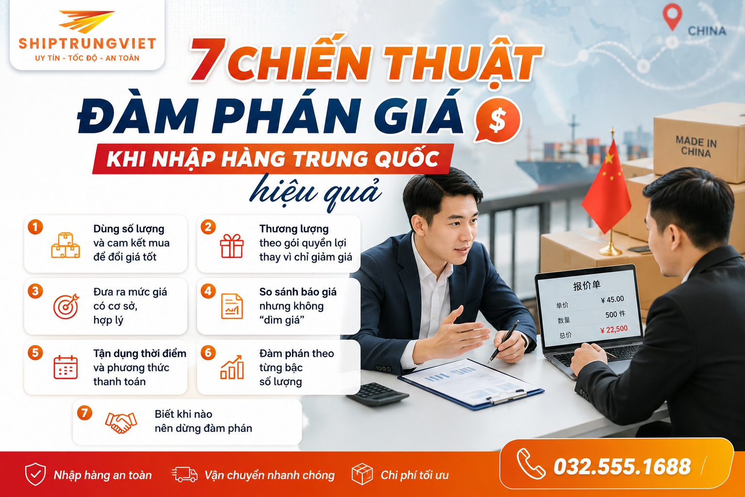 Bí Quyết Đàm Phán Giá Tốt Với Nhà Cung Cấp Khi Nhập Hàng Trung Quốc