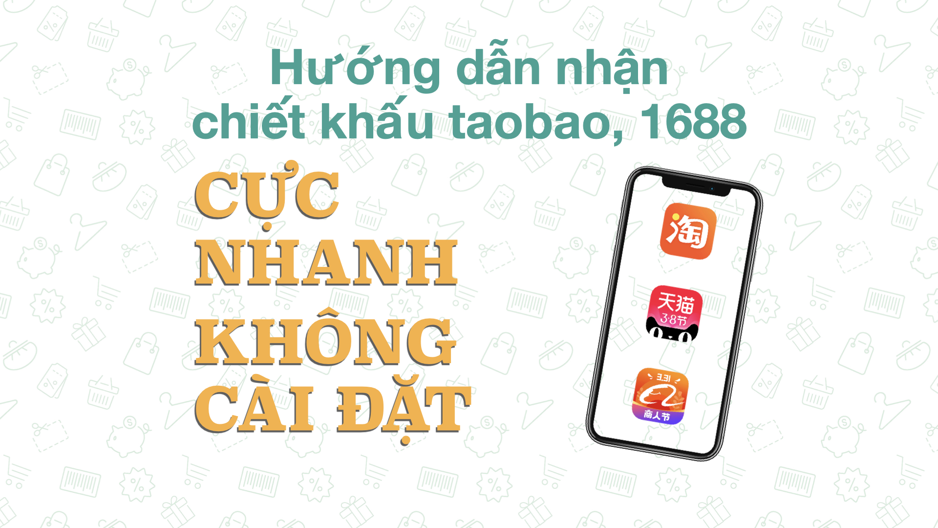 Cách Lấy Chiết Khấu Taobao Đơn Giản, Nhanh Chóng