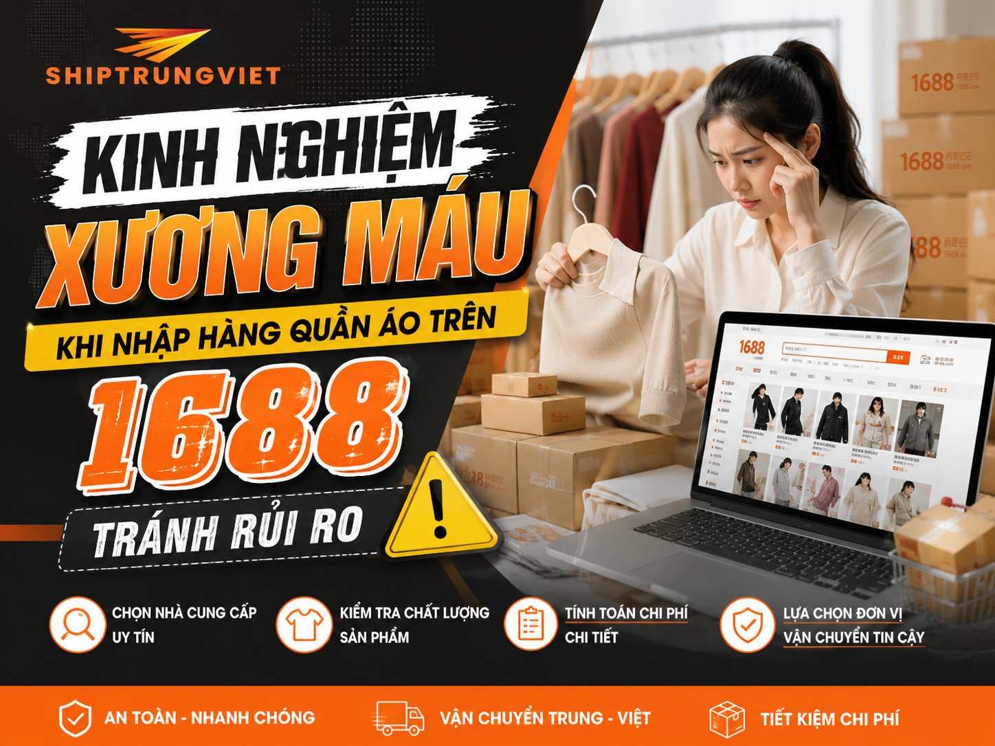 Hướng Dẫn Nhập Hàng 1688 Tận Gốc: Bí Quyết Buôn Quần Áo Quảng Châu Lời Đậm