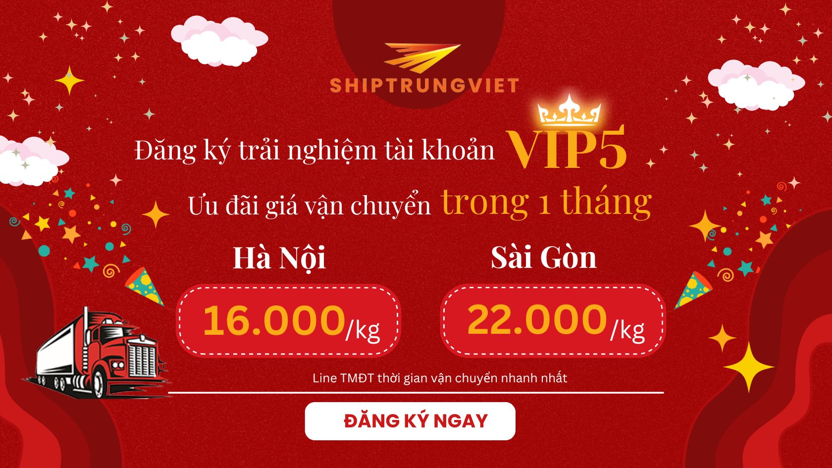 Đăng ký trải nghiệm VIP5