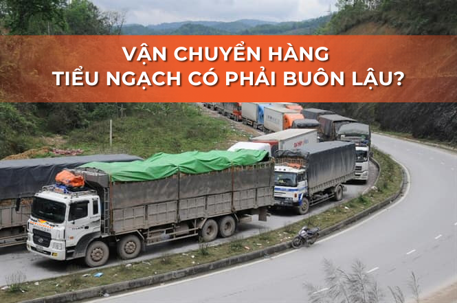 Vận chuyển tiểu ngạch có phải buôn lậu không?